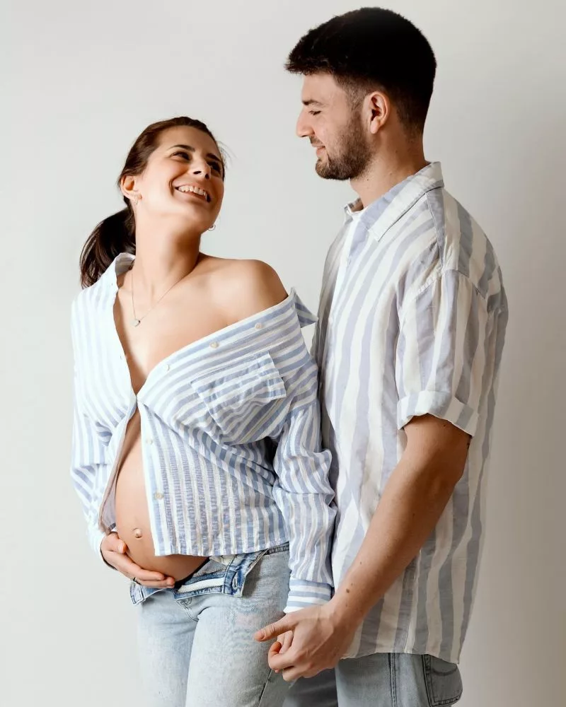 Maternity photo session by Mlle L Photographie in Annemasse, near Geneva