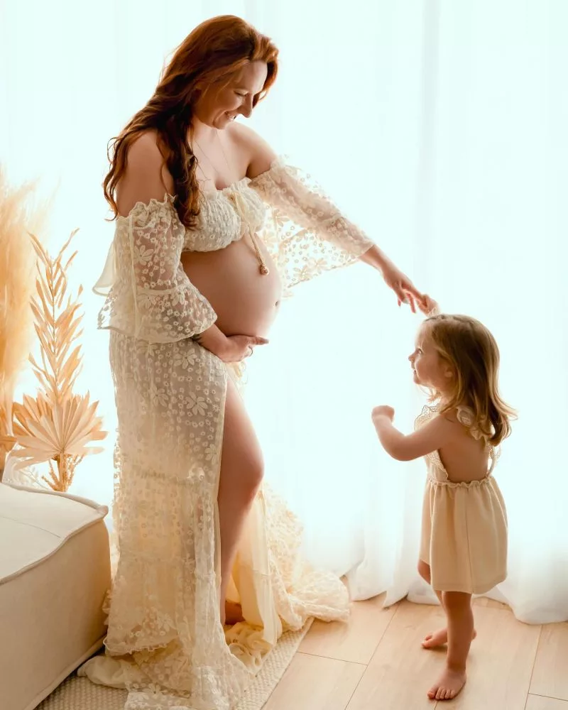 Maternity photo session by Mlle L Photographie in Annemasse, near Geneva