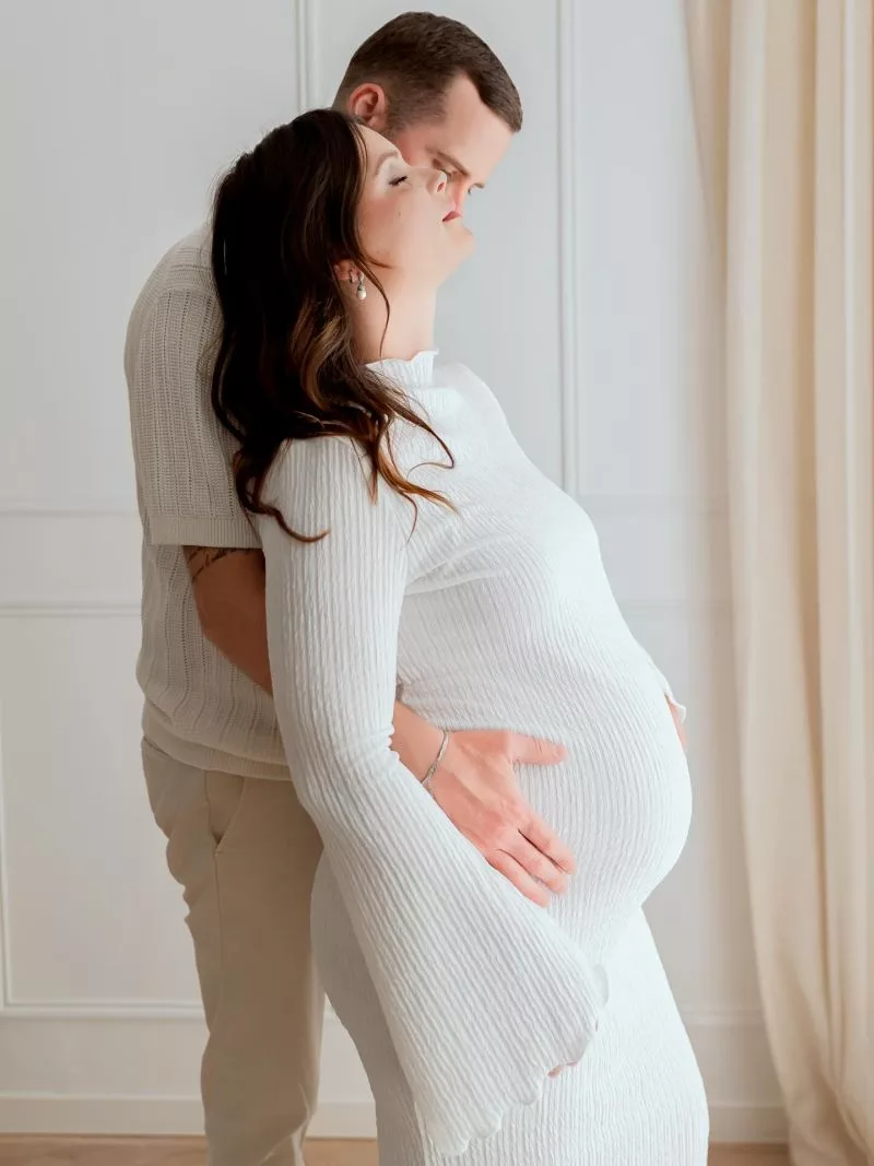 Maternity photo session by Mlle L Photographie in Annemasse, near Geneva